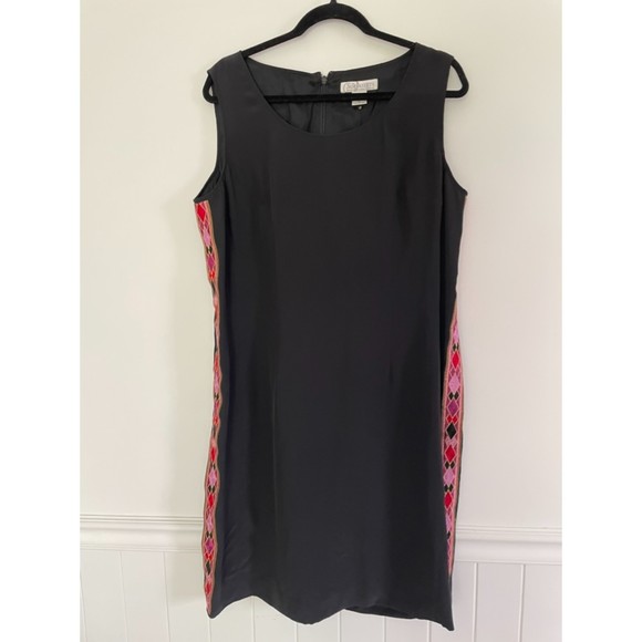 Diane Von Furstenberg Silk Assets 100% Silk Classic Dress Size Large NEW H5 - Picture 1 of 6
